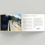 Inner pages of the CLBC Annual Report 2024